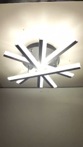 220V D42CM Tricolor Ceiling Lights: A Modern Design Chandelier for Your Living Room