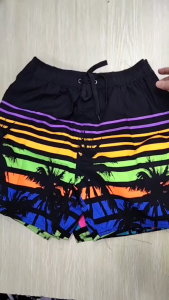 RMY Mens Summer shorts #5821 Garterized with waist tie