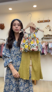 Kids Girl Floral Sleeveless Top With Trousers Clothes Set Girls Outfits