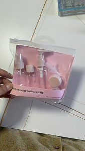 🥑Nico.33🥑 ขวดสเปรย์ ขวดปั้ม ขวดแบ่งครีม แบบพกพา (เซ็ต 8 ชิ้น) พร้อมส่ง