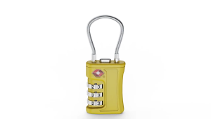TSA Padlock TSA Customs Code Lock Anti-Theft Luggage Strap With Look Overseas Travel Luggage Lock
