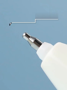 LD-A100 Pulpen ST Cepat Kering 0.5MM Pulpen Mekanik Cetekan Pena Netral / Retractable Pen Student