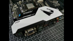 Acrylic pc mods - motherboard i/o cover