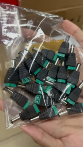 BNC CCTV แจ็คดีซี แจ็คกล้องวงจรปิด แจ๊คตัวผู้ แจ็คdc หัวแจ็คdc12v jack dc 12v (กรุณาสั่งซื้อขั้นต่ำ 5 ชิ้นขึ้นไป)