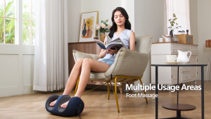Philips Foot Massager mesin urut kaki Leg Massager 2 in 1 Massager Leg Slimming and Hot Compress Foot Massager Electric with Hand Control Multifunctional Massager Device