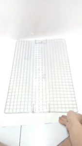 VĨ NƯỚNG INOX CARO DÀY 25 LY.