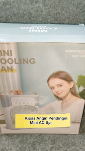 ART-061 Kipas Angin Pendingin Mini AC Spray Cooler Fan V3 Portable LED 600ML Kipas Angin Portable Dingin Mobil