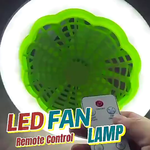 LAMPU KIPAS ANGIN 2 IN 1 30 WATT KIPAS ANGIN PLAFON LED 30 WATT