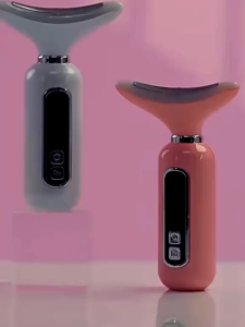 Alat pengencang wajah setrika alat perawatan wajah-setrika 3 Warna wajah Kecantikan leher getaran gelombang cahaya Face Slimming Face Cleaning Multifunction 4 in1