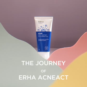 ERHA AcneAct Oil-Free & Acne Control Cleanser - Sabun Pembersih Wajah Berminyak BHA Sulphur 100ml