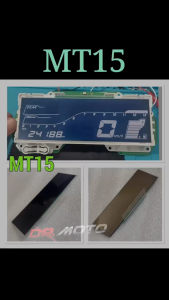 MT15 R.15 จอไมล์ บอกครบทั้งความเร็ว น้ำมัน สถานะรถ ชัดเจนทุกการขับขี่-พร้อมติดตั้ง