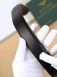 Thắt Lưng Nam Da Bò Thật Khóa Tự Động bằng Hợp Kim Đúc Chống Gỉ Siêu Bền dây khâu màu đen bản 3.4cm cao cấp RK01