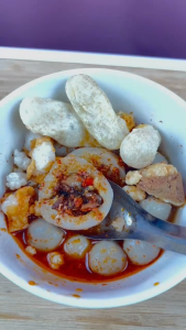 1 Bungkus Baso Aci Tetelan Rawit Pedas Hotpot Instan Food Seblak