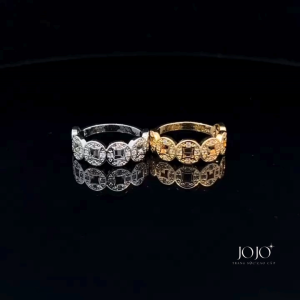 N1147 Nhẫn kim tiền thiết kế đơn giản trẻ trung