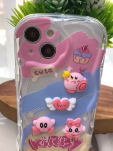 DEAMOR Case iTel A50 A60 A60S A70 P55 NFC S23 Casing Motif 3D Cake Minions Kirby Silicon Premium