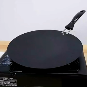 Behogar Non-stick Pancake Egg Crepes Chapattis Flat Frying Fry Pan for Home Restaurant Kitchen Supplies