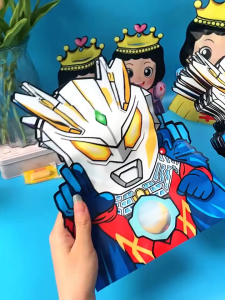Princess & Ultraman Sealed Doorgift Bags – Goodie Bags for Boys & Girls | Party Bag Only (No Contents) | Gift Happiness