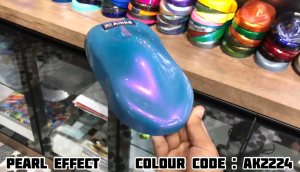 AIKKA AK2224 Tuquoise FA 4 | Pearl Series | Automotive Aikka 2K Car Paint Motor Aerosol Spray Cat Bancuh Kereta DIY 车漆