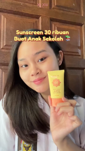 Sunscreen Terbaik Xixiu Mencegah Kulit Terbakar Dari Sinar Matahari - Xixiu Protect Me Sunscreen SPF 50 SPA+++ 30ml Tabir Surya Tahan Air Xixiu Krim Pelindung Matahari Premium 30Ml - Lazada