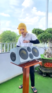 Loa Karaoke MTMAX K3 Pro - Hệ Thống 6 Loa 3 Đường Tiếng Công Suất Lớn 500W Bass Đôi 2 Tấc + Kèm 2 Mic