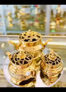 Xông trầm đồng hoa sen nhiều kích thước (Cao 6.5/9/10.5 x Rộng 5.4/6.2/7.9) thương hiệu Thuận Phát bảo hành 5 năm