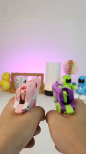 3D Printed Gravity Turnip gun Deformed Toy gun Toys Interactive Childrens Toys Decompression Toys