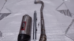 Knalpot AHM pro Jupiter z Z1 injeksi Vega Revo blade Supra