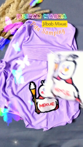 KERUDUNG MIXUE VARIASI PITA SAMPING - HIJAB ANAK