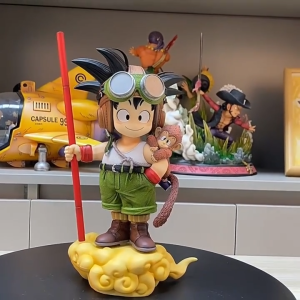 Dragon Ball Z Young Goku in Flying Nimbus Clouds 16cm Collectible Action Figure