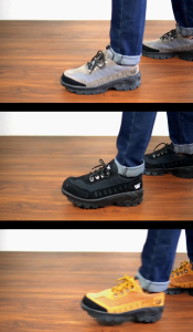 Sepatu Safety Pria Boots Caterpillar - Safety Boots Tactical Steel Toe - Sepatu Kerja Pria Proyek Outdoor Tracking Lapangan