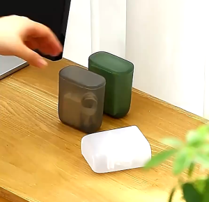 กล่องเก็บสายชาร์จ กล่องเก็บของขนาดเล็กพกพา กล่องบรรจุสายข้อมูล กล่องอเนกประสงค์B261