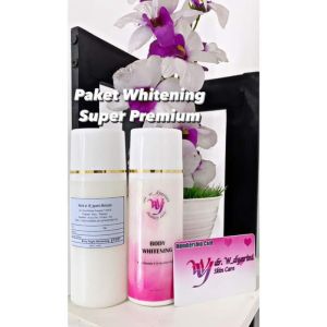 Paket Siang Malam Lation / Hb Whitening Super Premium Dr Widyarini Original member resmi ber IdCard