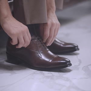 รองเท้าหนังแท้ เสริมส้น 3 นิ้ว รุ่น ETHAN ของ PAUL & SIRENA ให้บริการสำหรับหนังผู้ชาย รูปแบบไม่ละเว้น คุณภาพดี สุขสันต์