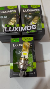 LAMPU LED LUMINOS H4 GOLD COB CAHAYA PUTIH LAMPU UTAMA