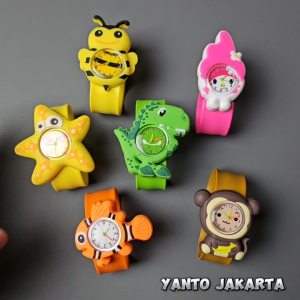 Jam tangan anak karakter kartun lucu