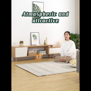 TV Cabinet Modernist Design Solid Board kabinet TV Rack Adjustable TV Cabinet Living Room TV Bench Simple Media Storage Cabinet 电视柜