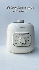 Nồi áp suất điện tử Mini BEAR 2L YLB-A20U1 Hàng Chính Hãng- Bảo Hành 12 Tháng