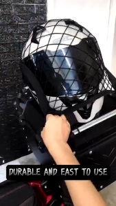 Hewolf Motorcycle Helmet Storage Trunk Bag & 4 Hooks Cargo Net: A Comprehensive Guide