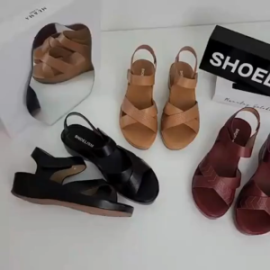 M87 รองเท้าลำลองรัดส้น พื้นหนานุ่ม หนังนิ่ม