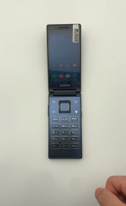 G9198 Samsung โทรศัพท์มือถือแบบฝาพับปลดล็อคแอนดรอยด์3.9นิ้ว2GB RAM 16GB ROM LTE 4G 16MP กล้อง1080P