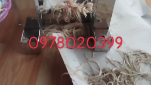 Máy thái bì heo làm nem thính sợi đều 1ly tại bình dương