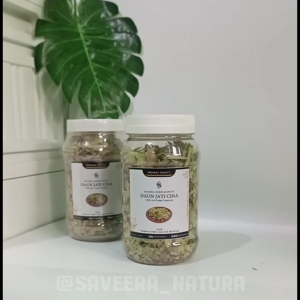 DAUN JATI CINA KERING / JATI CINA non - BUBUK ASLI ORGANIK / MINUMAN HERBAL TRADISIONAL JSR