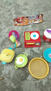 Masakan Dapur Set Kompor 1 Tungku Dan Ada Rice Cooker KS 09 | Mainan Edukasi Anak Belajar Dan Bermain Masak Masakan | Mainan Anak Cocok Untuk Kado / Hadiah | Mainan Kuliner Baki Masak Masakan Nusantara Indonesia