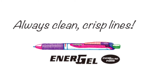 Pentel ปากกาเจล ปากกา EnerGel ขนาด 0.5mm 1.0mm BLN75 BL77 BL80 เพนเทล