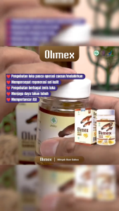 Kapsul Olimex Minyak Ikan Gabus Asli Mempercepat Proses Penyembuhan Luka Pasca Operasi Bpom