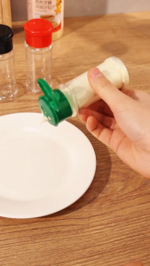 20Pcs 100ml Spice Jars - Transparent Plastic Spice Box - BBQ Barbecue Seasoning Organizer Jars - Kitchen Condiment Storage Bottle