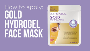 Combo 10 Mặt nạ dưỡng da Skin Republic Gold Hydrogel Face Mask 25ml