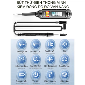 Đồng hồ vạn năng thế hệ mới A3010 kiêm bút thử điện thông minh kiểm tra dây điện đứt ngầm đo thông mạch