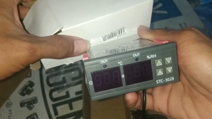 Thermostat Hygrostat Termostat Higrostat Digital Mesin Tetas Telur STC-3028