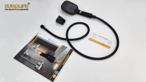 Bộ tay dây sen 3 chức năng chảy nhựa ABS mạ đen Eurolife EL-127SH-D